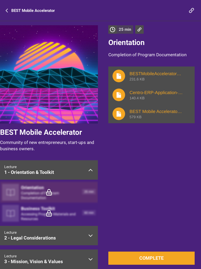 BEST Mobile Accelerator