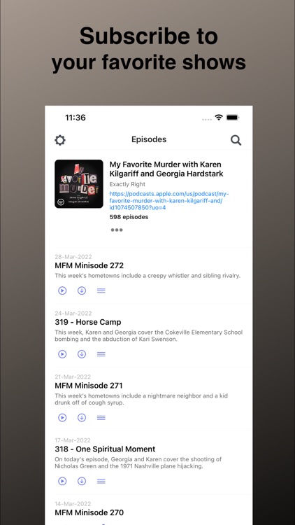 True Crime Podcast App