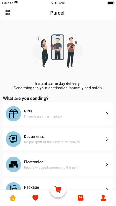 Armada Buys App Screenshot
