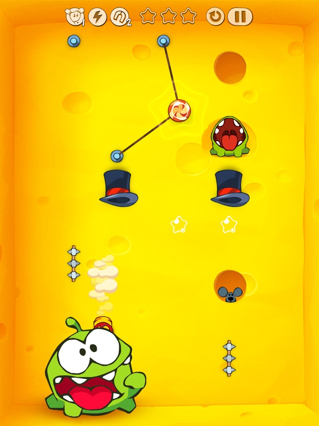 Cut the Rope 3 é lançado exclusivamente para plataformas da Apple »