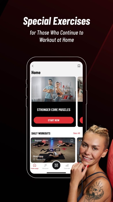 MAC+: Gym & Home Workouts Screenshot