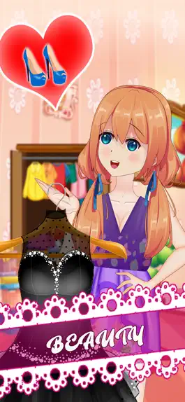 Game screenshot Наряжаться Аниме Игра apk