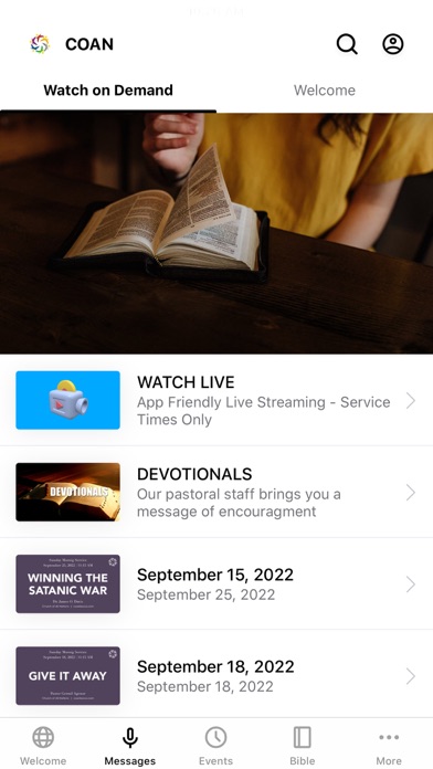 CHURCH OF ALL NATIONS Screenshot