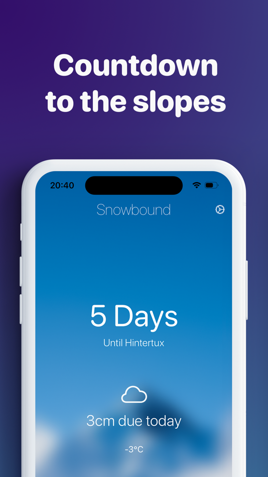 Snowbound - Snow Forecast - 1.4 - (iOS)