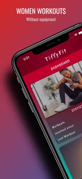 Game screenshot TiffyFit - Women Fitness App mod apk