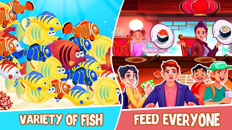 Sea Fishing - Fun Cooking Game
