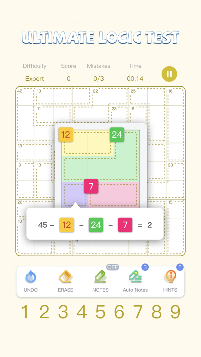 Killer Sudoku Master-SumSudoku