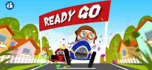 Funny Math Car Racing Game screenshot #2 for iPhone