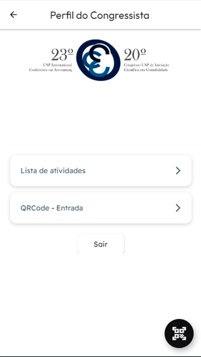 Congresso USP de Contabilidade Screenshot