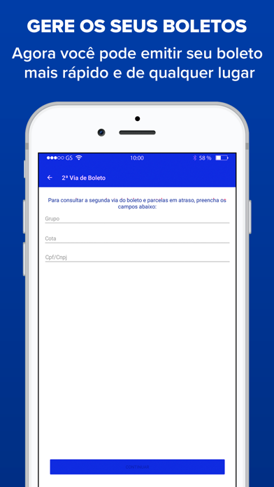 Consórcio União Screenshot