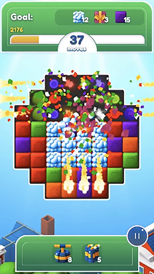 #1. Color Block Blast Puzzle Game (iOS) By: 刚 曾