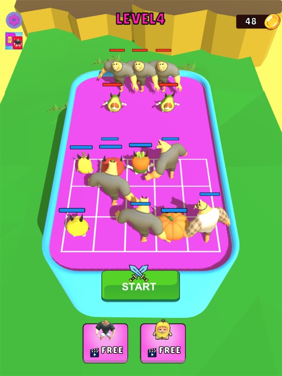 Screenshot #5 pour Merge Banana Cat Fight: Master