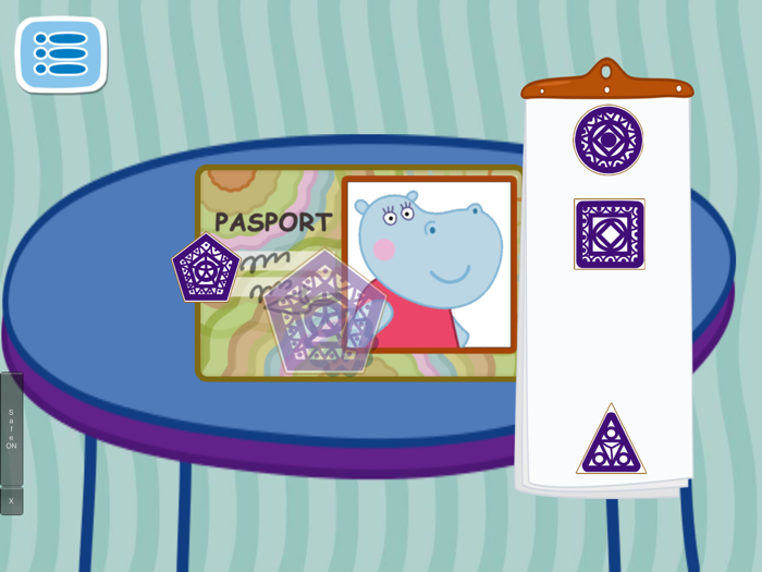 Hippo in Airport Fun travel