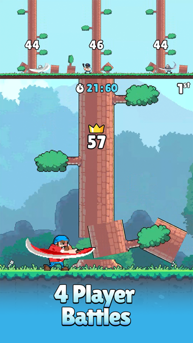 Timberman 2 - VS Battle Screenshot