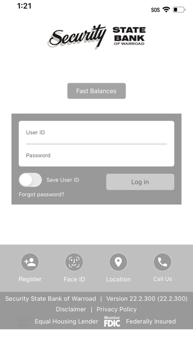 Security State Bank Warroad Screenshot