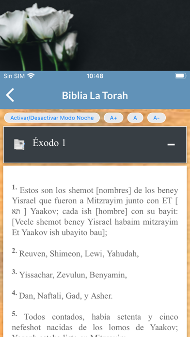 Biblia Israelita Nazarena VIN Screenshot