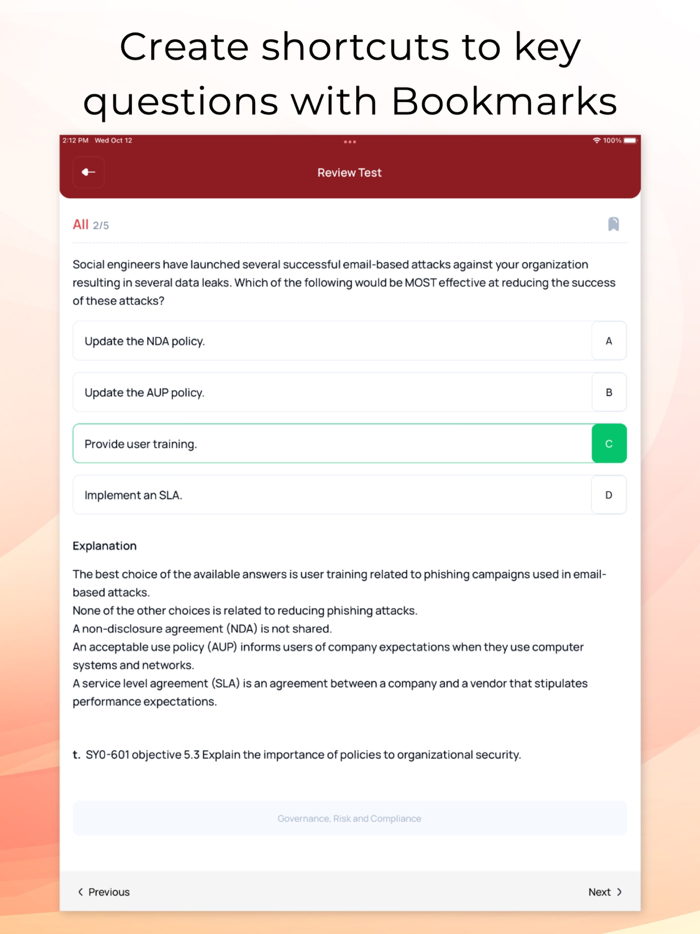 CompTIA Security SY0-601 Prep