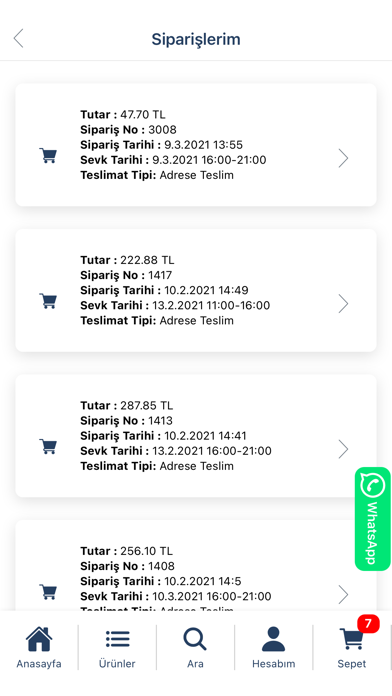 Gimat Sepeti Screenshot