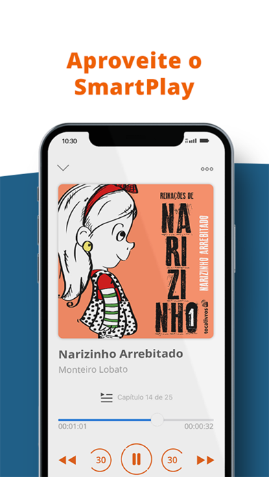 Audiolivros da Tocalivros Screenshot