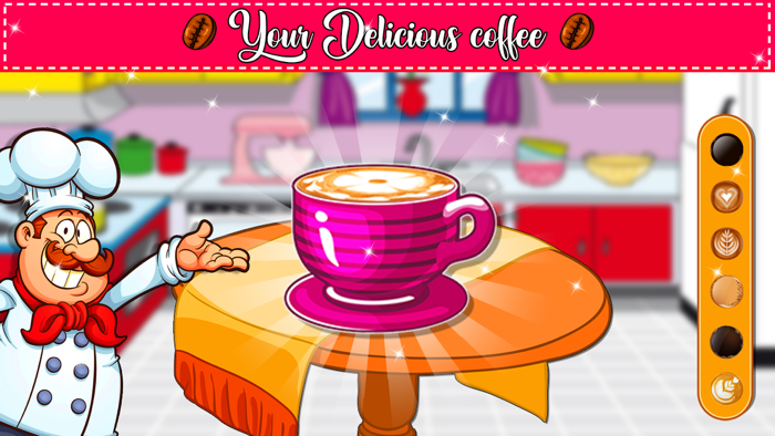 TeaCup CoffeeMakerBake Cookie