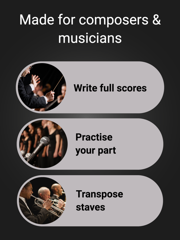 Screenshot #6 pour FORTE Score Creator & Composer