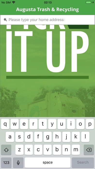 Augusta Trash & Recycling Screenshot