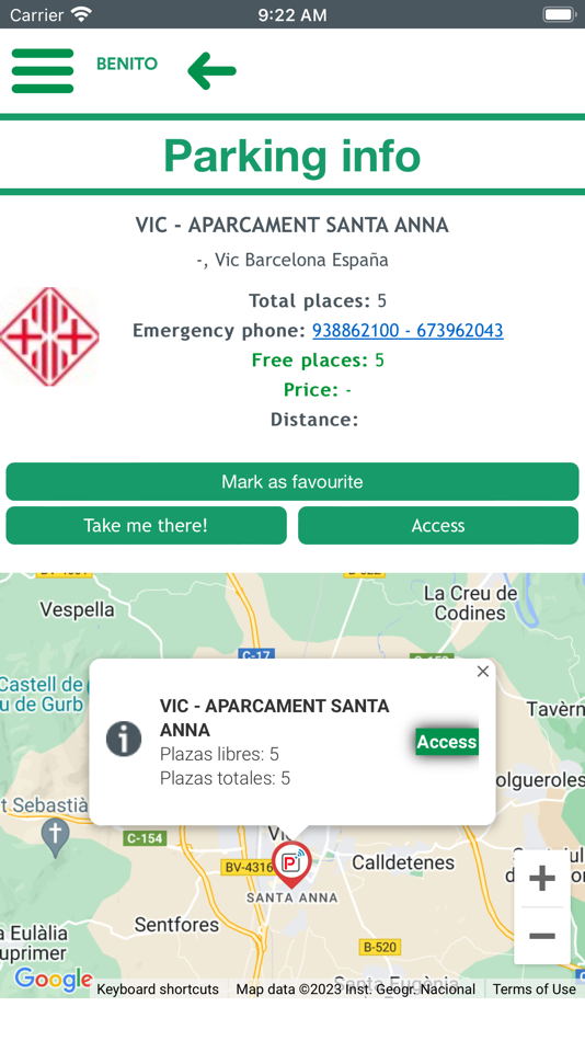 #4. Benito Urban (iOS) 由: Intelligent Parking S.L.