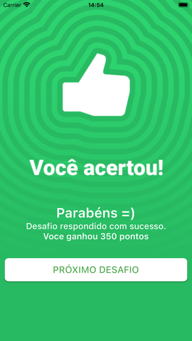 ChallengesQuiz Screenshot