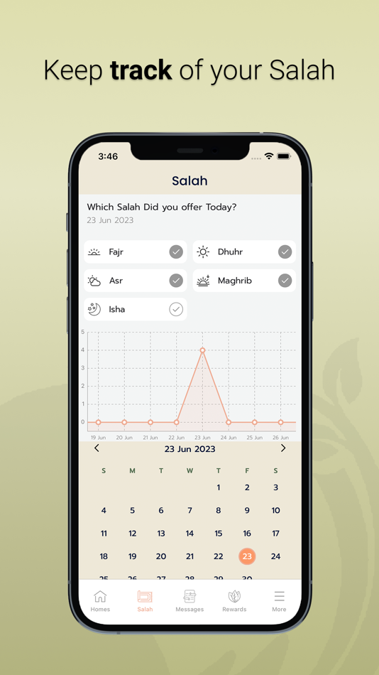 #3. Muslima365 Habit Building App (iOS) 由: Salma Khan