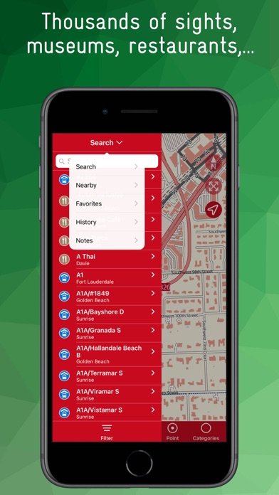Miami & Ft. Lauderdale Offline Screenshot
