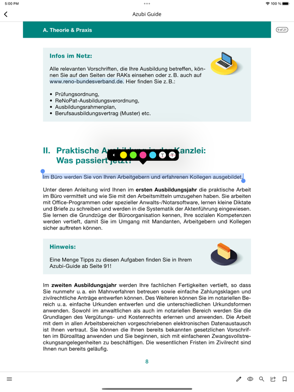 Screenshot #6 pour Notarpraxis Wissen