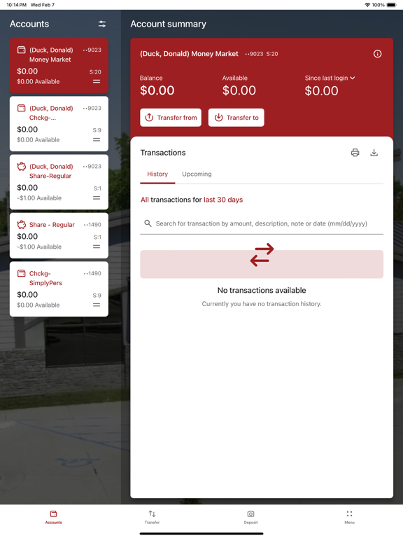 App screenshot