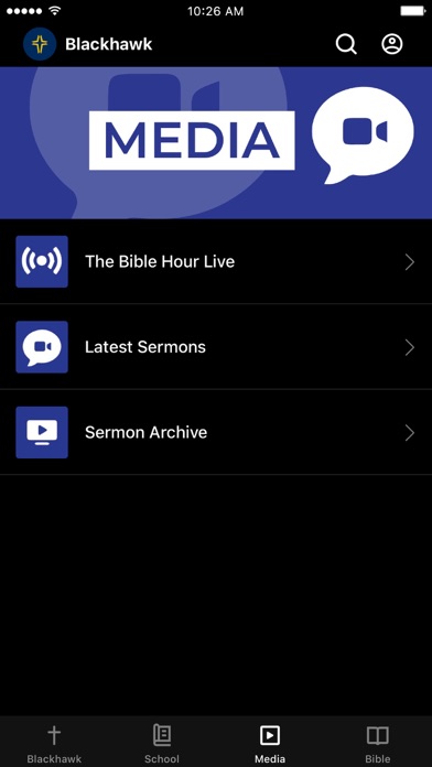Blackhawk Ministries Screenshot