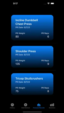 Game screenshot GymCharts: Progress Tracker hack