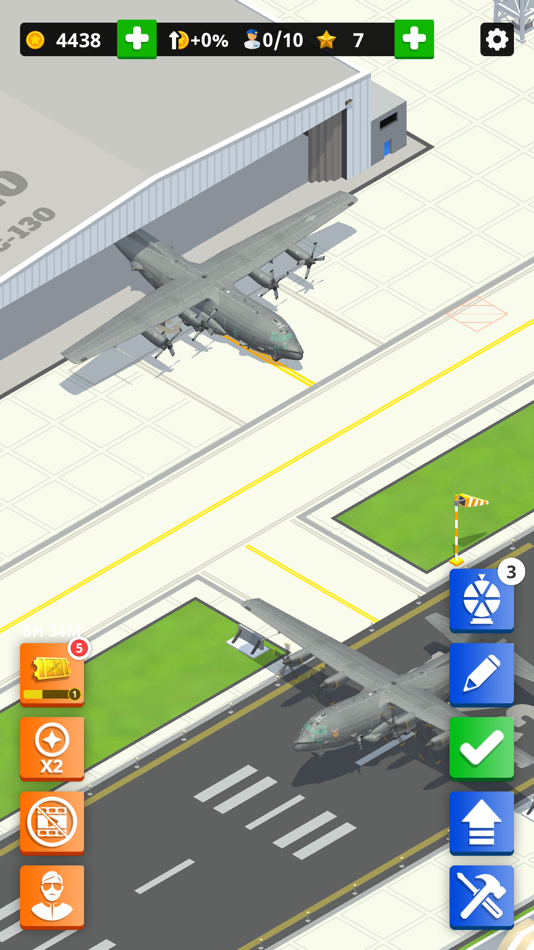 #9. Idle Air Force Base (iOS) 由: IsCool Entertainment