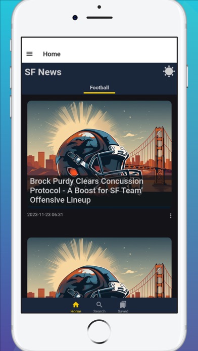 San Francisco Football Sports Screenshot