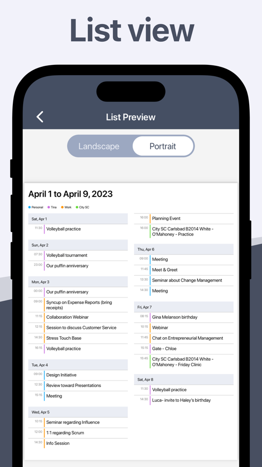 #7. PDF Calendar - Print & Share (iOS) 由: New Marketing Lab, Inc