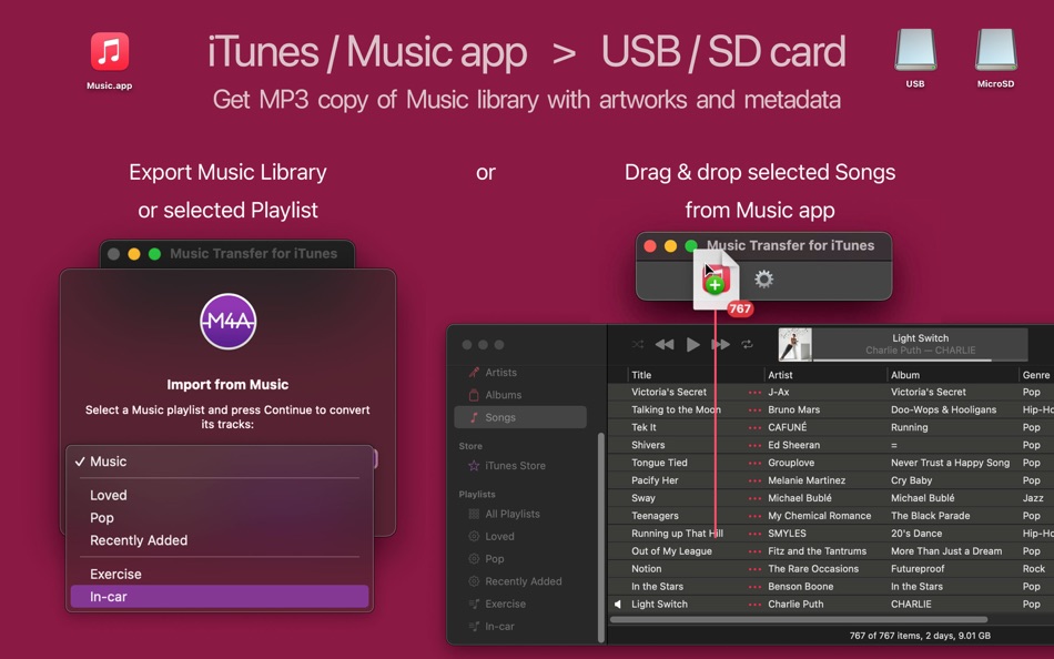 Music Transfer for iTunes - 1.0.19 - (macOS)