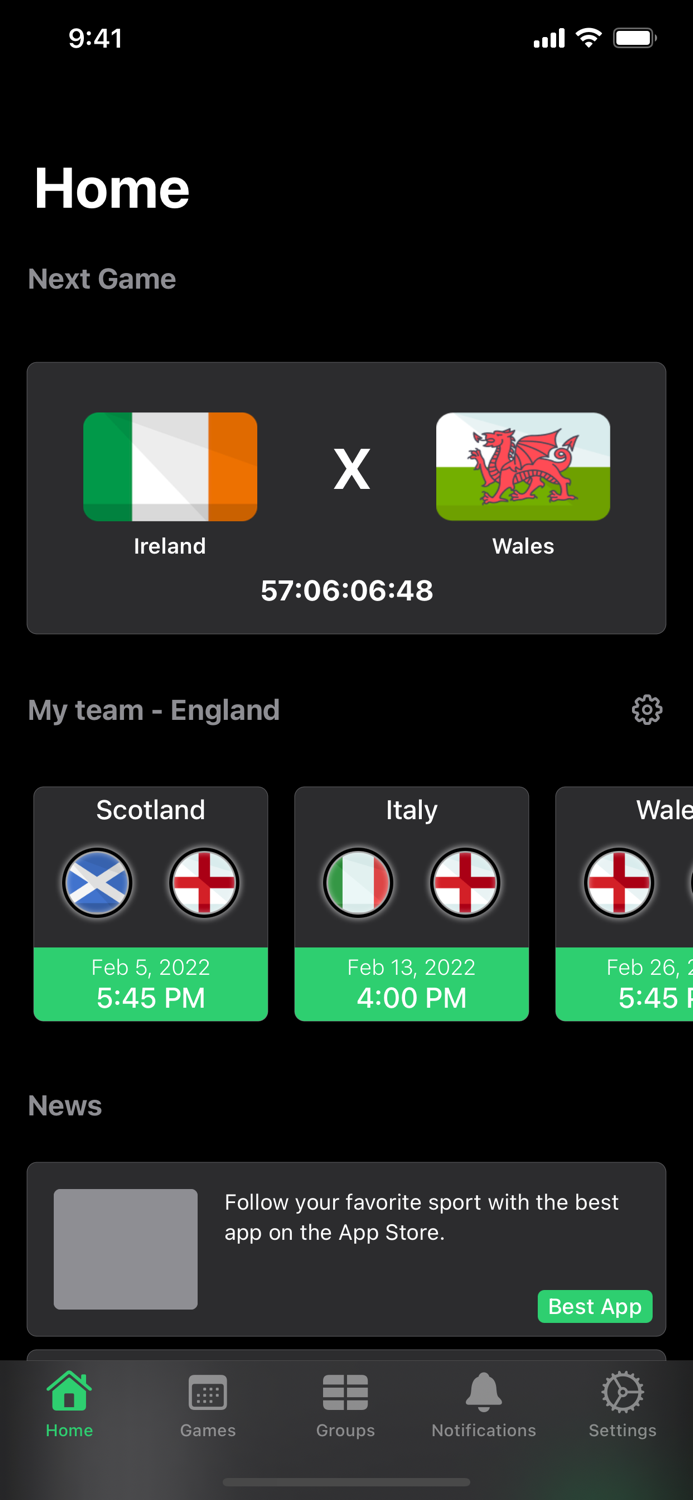 6 nations