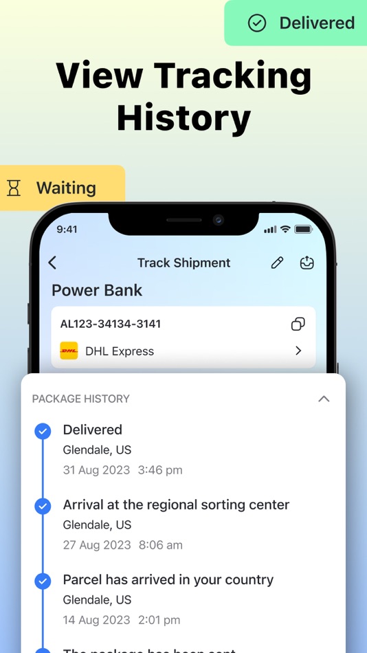 #2. JustTrack Package Tracker (iOS) Podle: Aligned Code