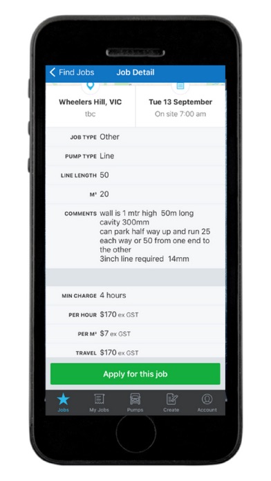 PUMP CONNECT Screenshot