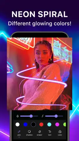 Game screenshot AI Neon Effect - Neon Art hack