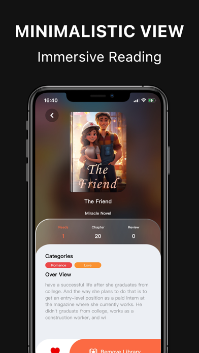 MiracleNovel-Read Romance Screenshot