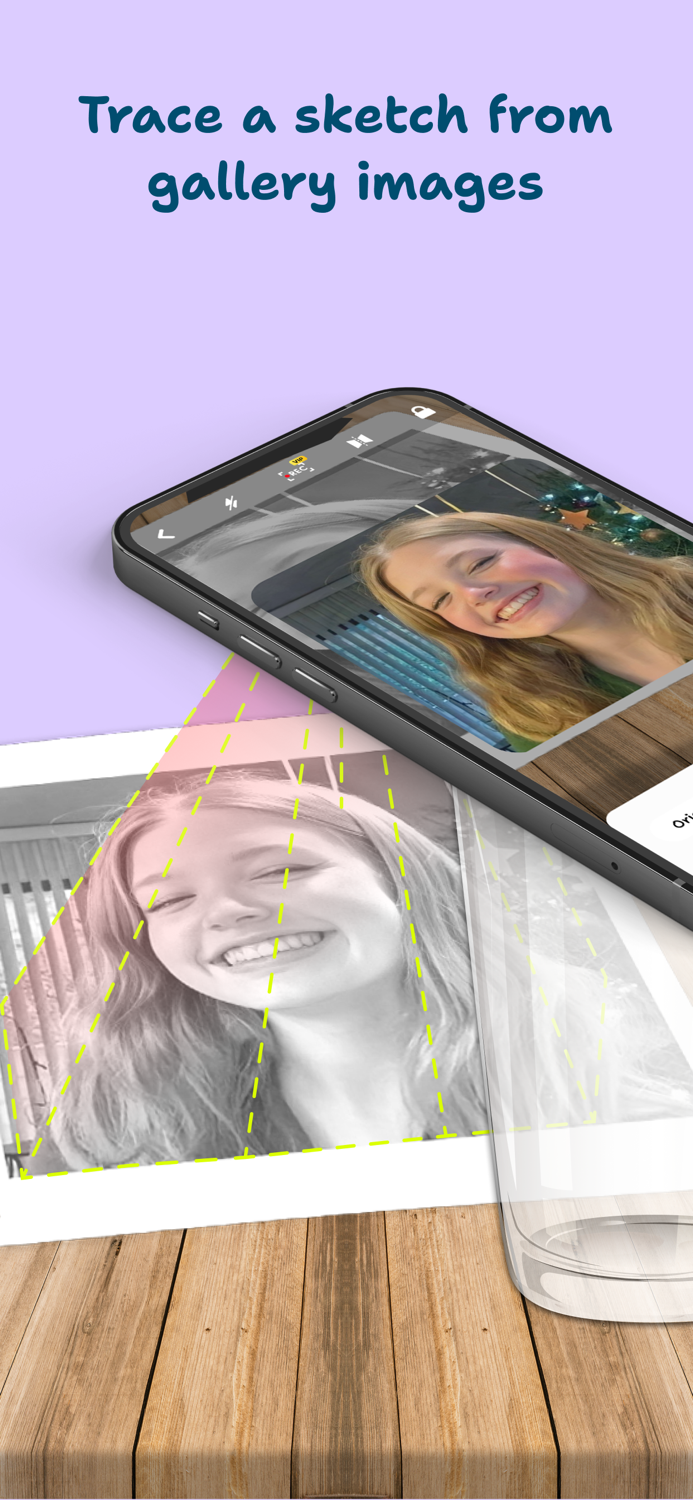 AR Draw Sketch Trace Anything