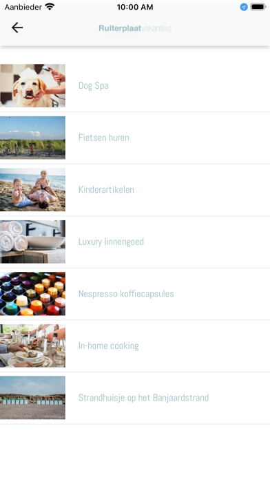 Ruiterplaat Vakanties Zeeland Screenshot