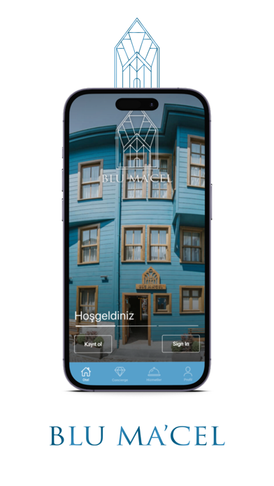 Blu Macel Hotel app screenshot