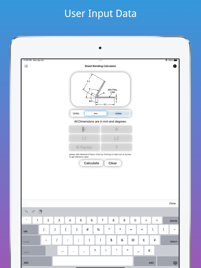Sheet Bending Calculator Pro
