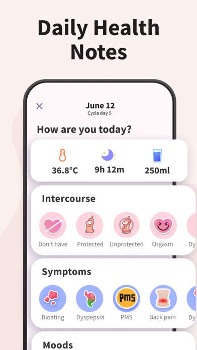 Period Tracker Period Calendar Screenshot