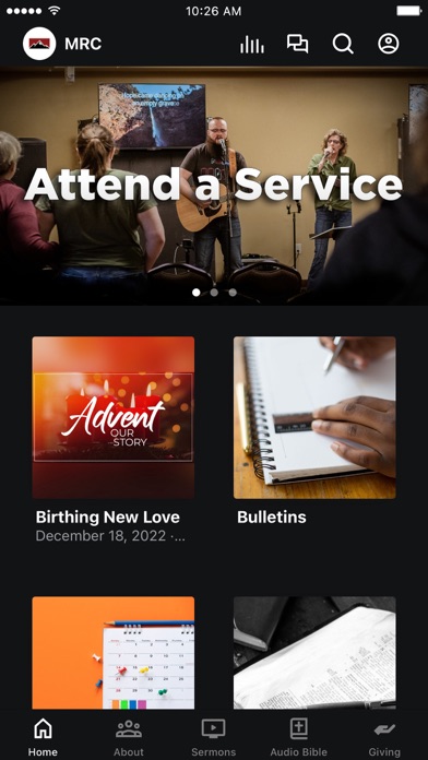 Mission Ridge Church Screenshot