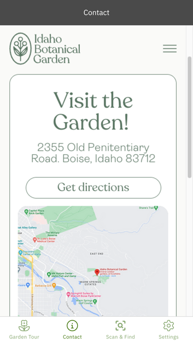 IBG Garden Tour Screenshot